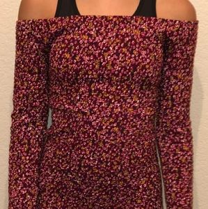 Floral bodycon dress